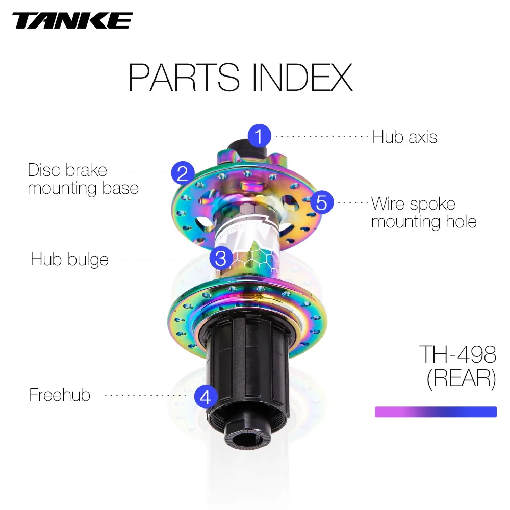 Ảnh Ổ trục Tanke Boost 148mm 32 lỗ 6 chân cho xe đạp leo núi 1