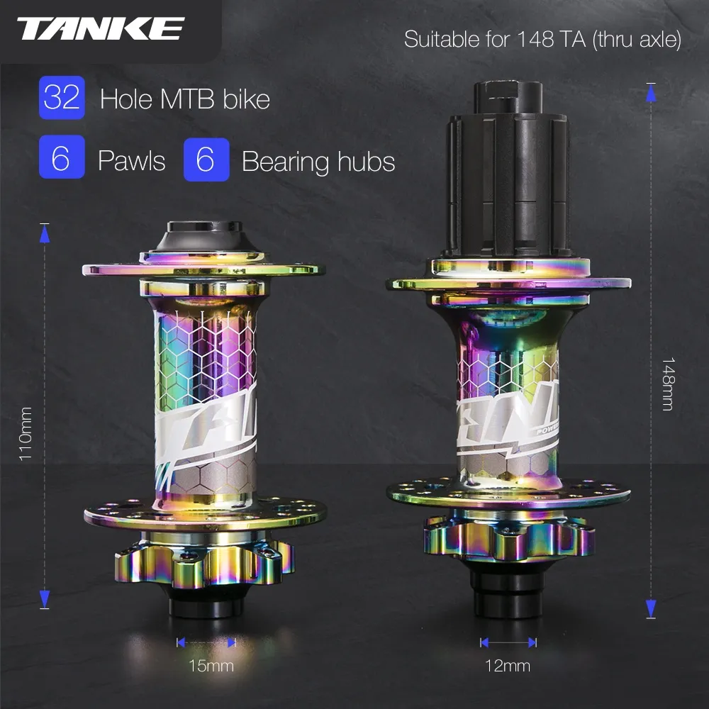 Ảnh Ổ trục Tanke Boost 148mm 32 lỗ 6 chân cho xe đạp leo núi 4