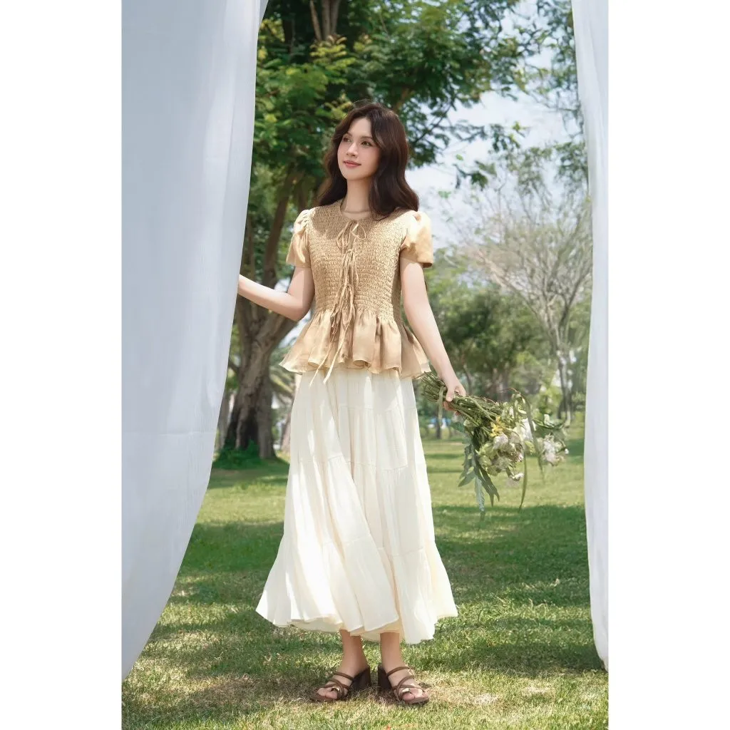 Ảnh OLV - Chân váy xòe dài Alie Midi Skirt nhiều màu 2