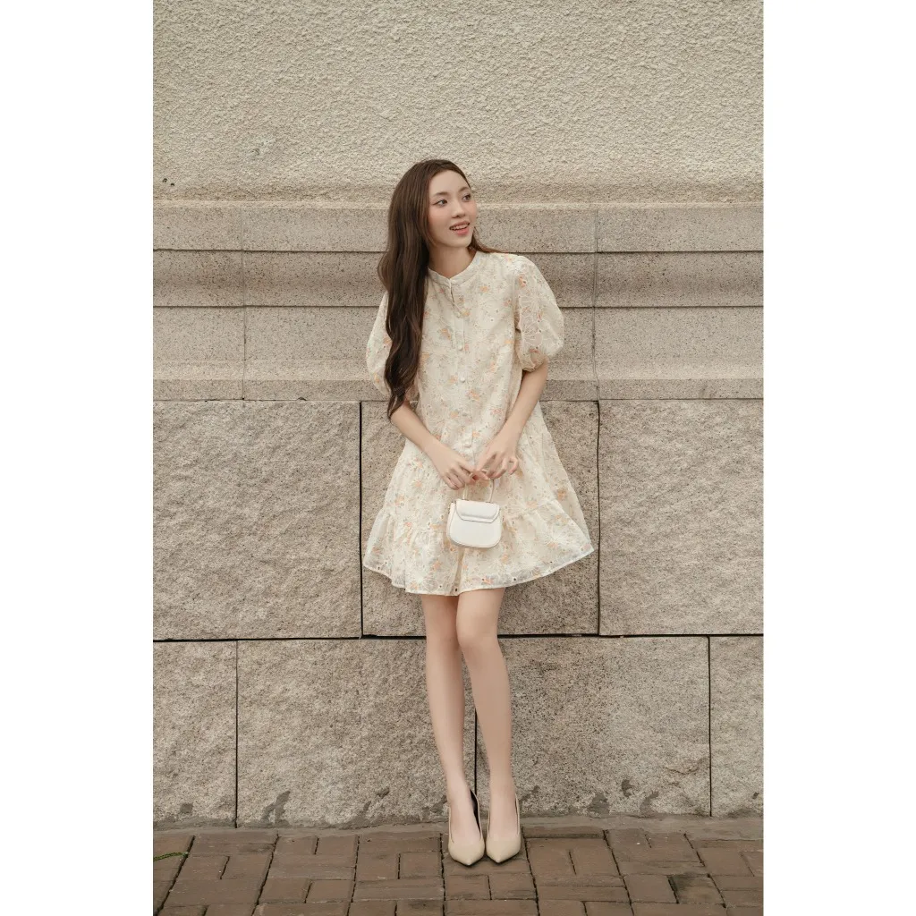 Ảnh OLV - Đầm hoa suông babydoll Bellona Fleur Dress 2