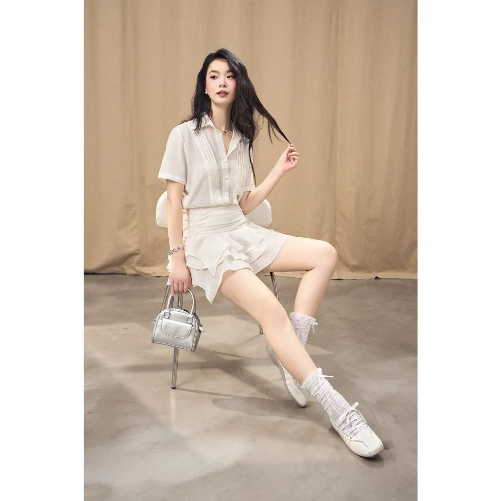 Ảnh OLV - Đầm kiểu sơ mi dáng ngắn Josephine Dress 4