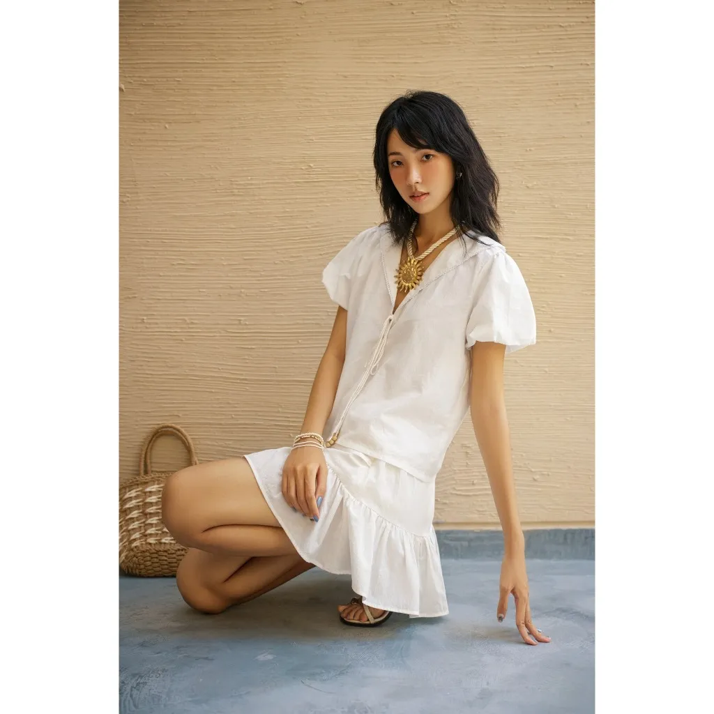 Ảnh OLV - Set áo và chân váy đi chơi Paulina Set 4