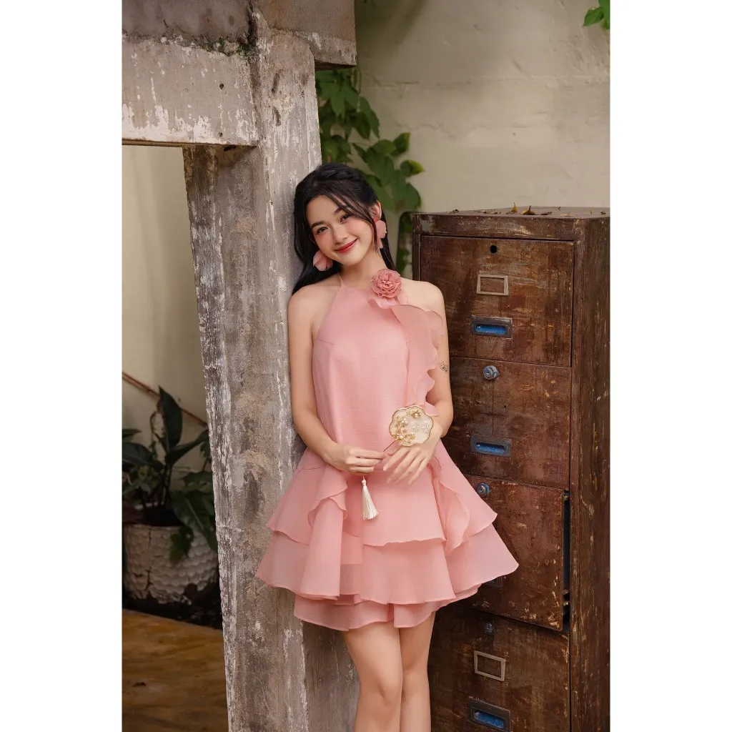 Ảnh OLV - Set áo yếm và quần kiểu suông Sylvie Set 4 màu 4