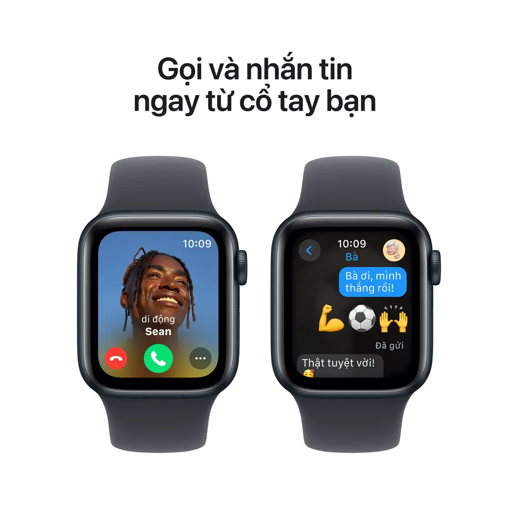 Ảnh Đồng hồ Apple Watch SE (2024) 40mm (GPS) Viền nhôm - Dây cao su 3