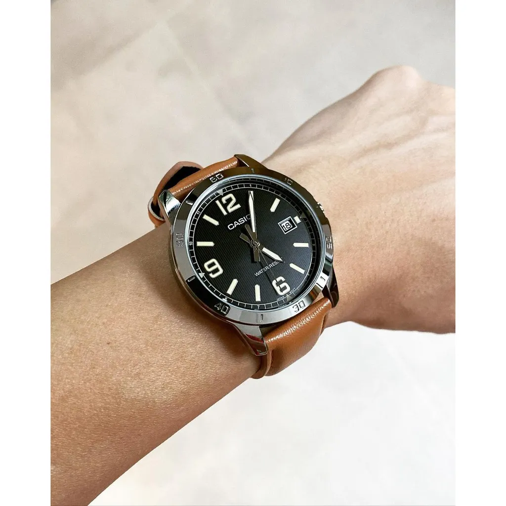 Ảnh Đồng hồ Casio Nam MTP-V004 chính hãng bảo hành 1 năm Pin trọn đời 2