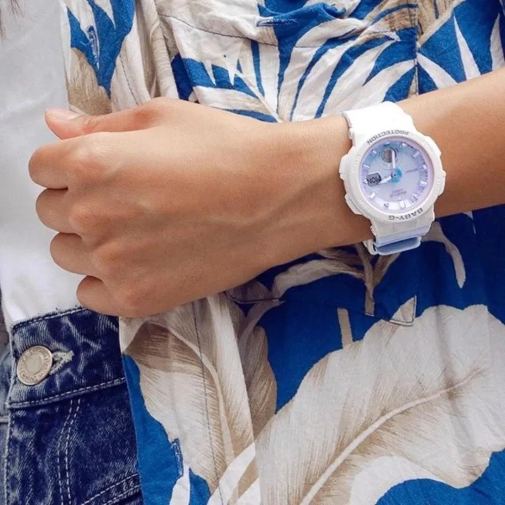 Ảnh Đồng hồ casio nữ dây nhựa BABYG BGA-250-7A3DR chính hãng 2