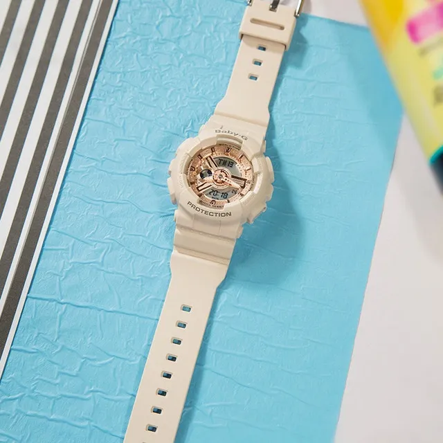 Ảnh Đồng Hồ Casio Nữ dây nhựa BABYG BA-110XCP-4ADR Chính Hãng 3