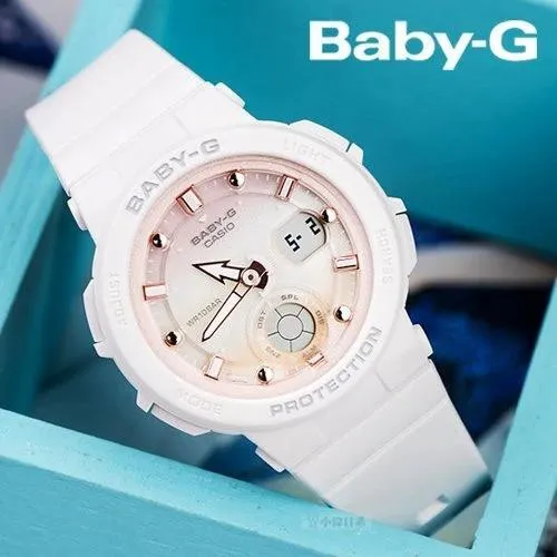 Ảnh Đồng hồ casio nữ dây nhựa BABYG BGA-250-7A2DR chính hãng 1
