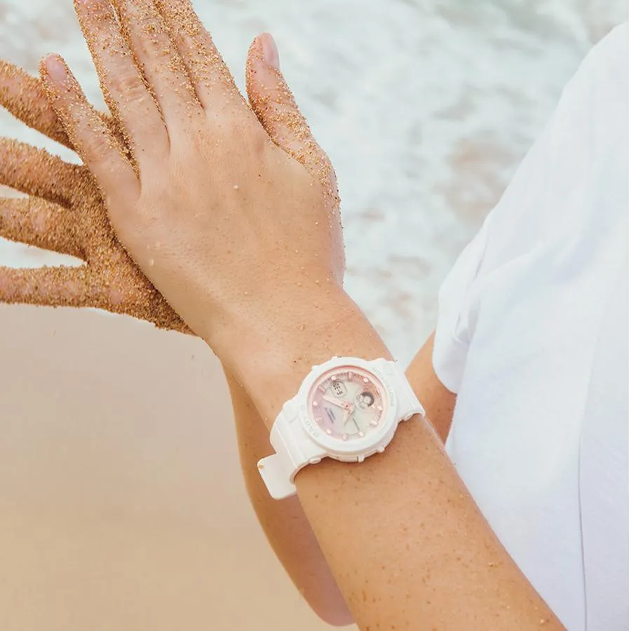 Ảnh Đồng hồ casio nữ dây nhựa BABYG BGA-250-7A2DR chính hãng 2