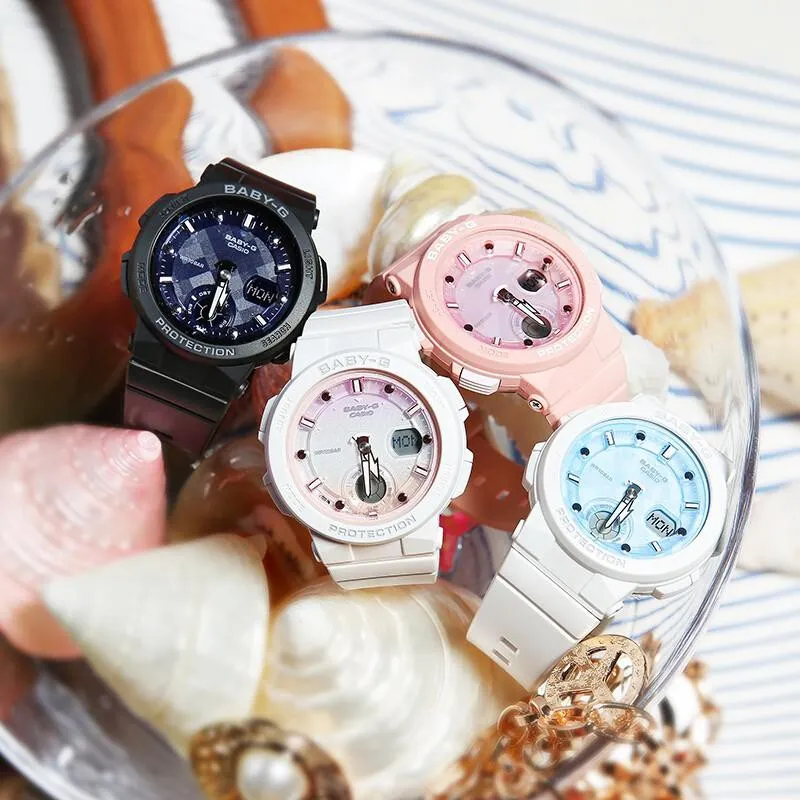 Ảnh Đồng hồ casio nữ dây nhựa BABYG BGA-250-7A2DR chính hãng 4