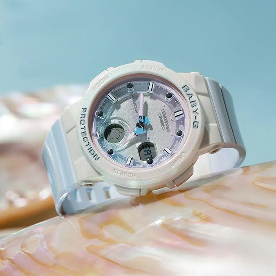 Ảnh Đồng hồ casio nữ dây nhựa BABYG BGA-250-7A3DR chính hãng 3