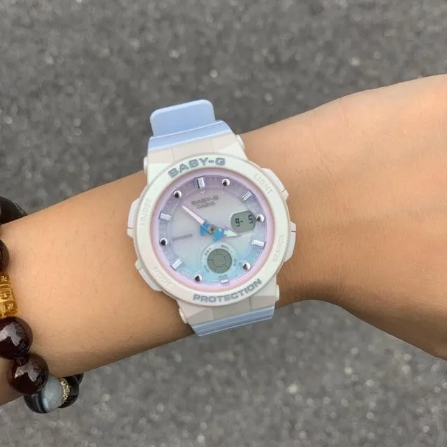 Ảnh Đồng hồ casio nữ dây nhựa BABYG BGA-250-7A3DR chính hãng 4