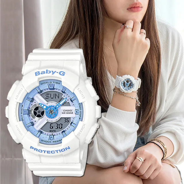 Ảnh Đồng Hồ Casio Nữ Dây Nhựa BABYG BA-110XBE-7A Chính Hãng 2