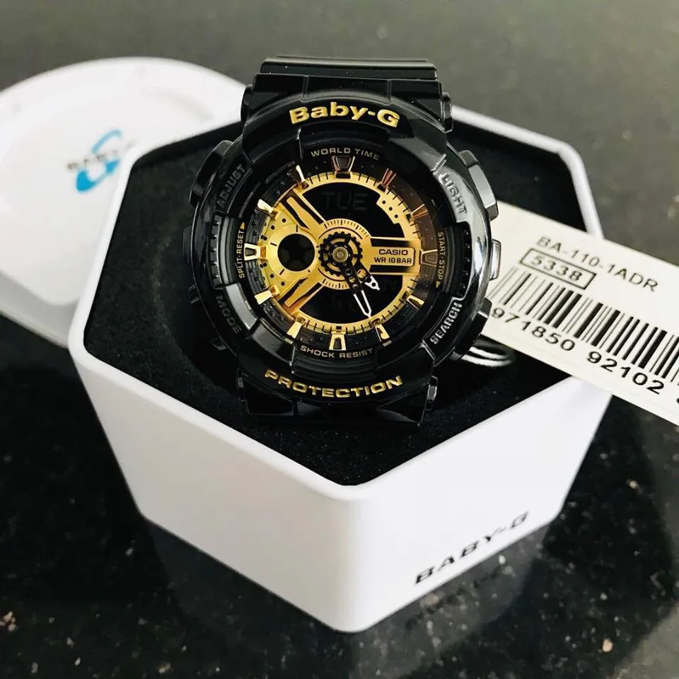 Ảnh Đồng hồ casio nữ dây nhựa chính hãng BABYG BA-110X-1ADR 4