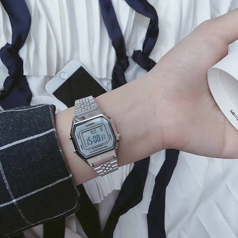 Ảnh Đồng hồ Casio Nữ LA680 chính hãng bảo hành 1 năm Pin trọn đời 2
