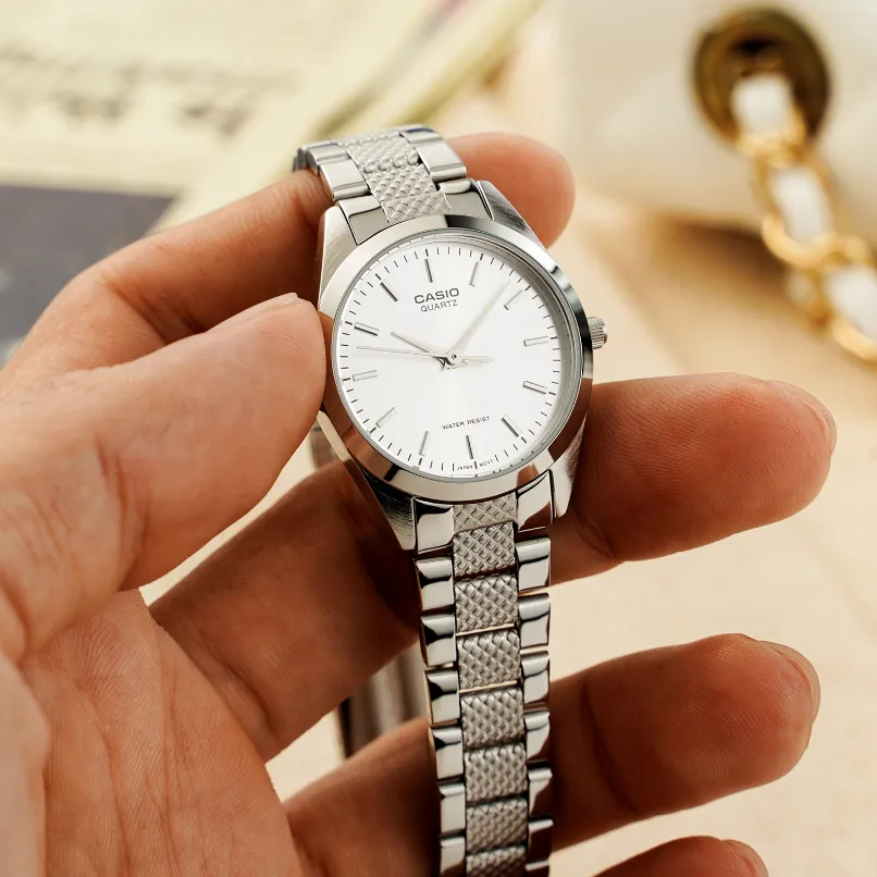 Ảnh Đồng Hồ Casio Nữ LTP-1274D-7ADF Mặt Tròn Dây Kim Loại Chính Hãng 2