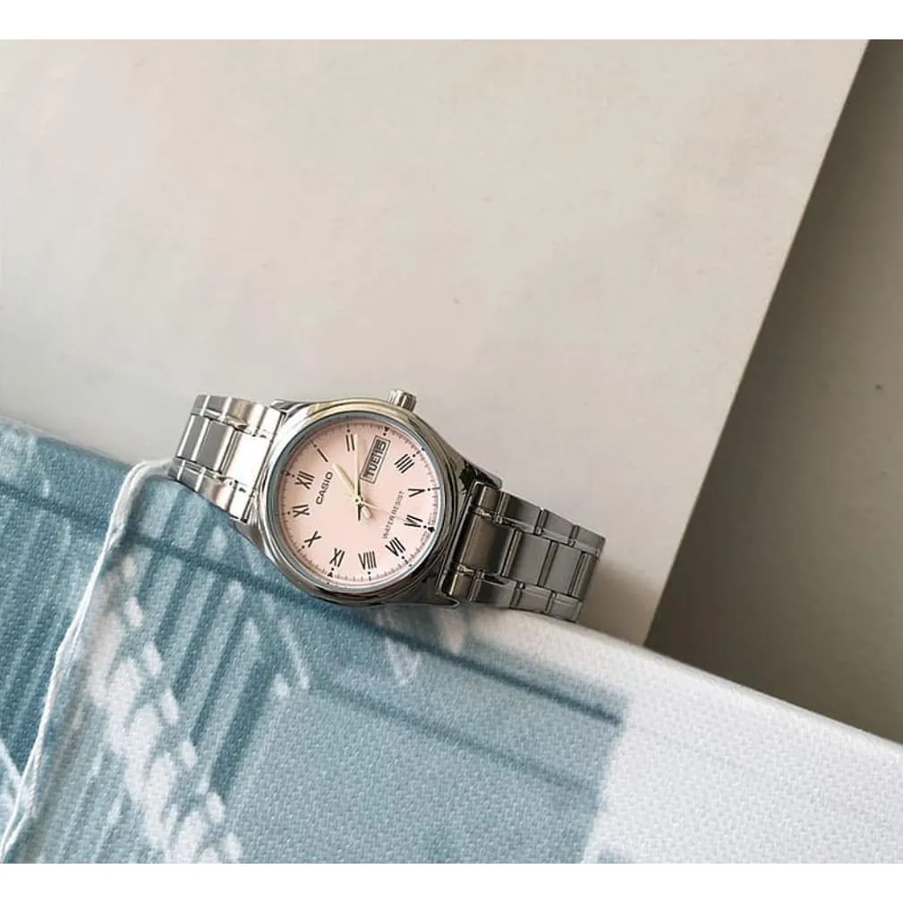 Ảnh Đồng hồ Casio Nữ LTP-V006 chính hãng bảo hành 1 năm Pin trọn đời 2
