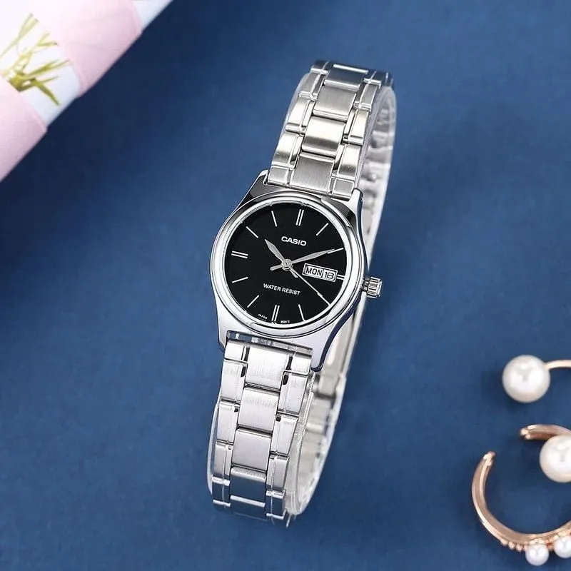 Ảnh Đồng hồ Casio Nữ LTP-V006 chính hãng bảo hành 1 năm Pin trọn đời 4