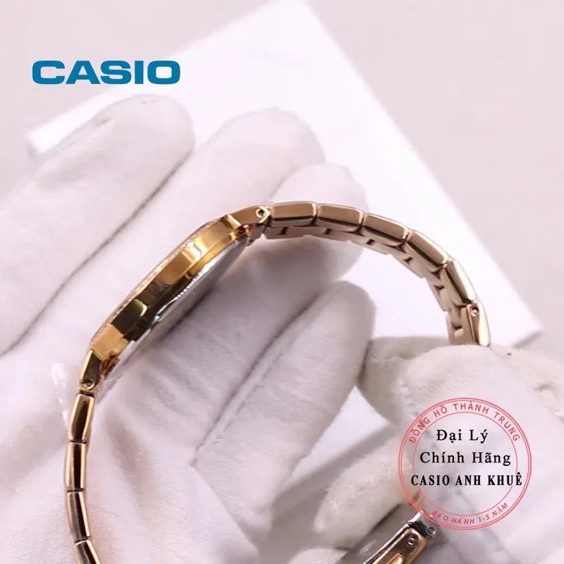 Ảnh Đồng Hồ Casio Nữ Sheen SHE-4535YPG-7AUDF siêu mỏng kính sapphire 2