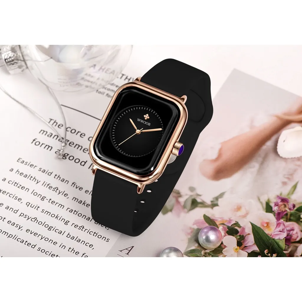 Ảnh Đồng Hồ Chống Thấm Nước Wwoor Kiểu Dáng Sang Trọng - 8873G 3