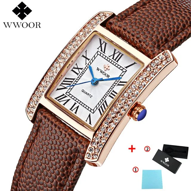 Ảnh Đồng Hồ Chống Thấm Nước Wwoor 8806 Chất Lượng Cao Cho Nữ 1