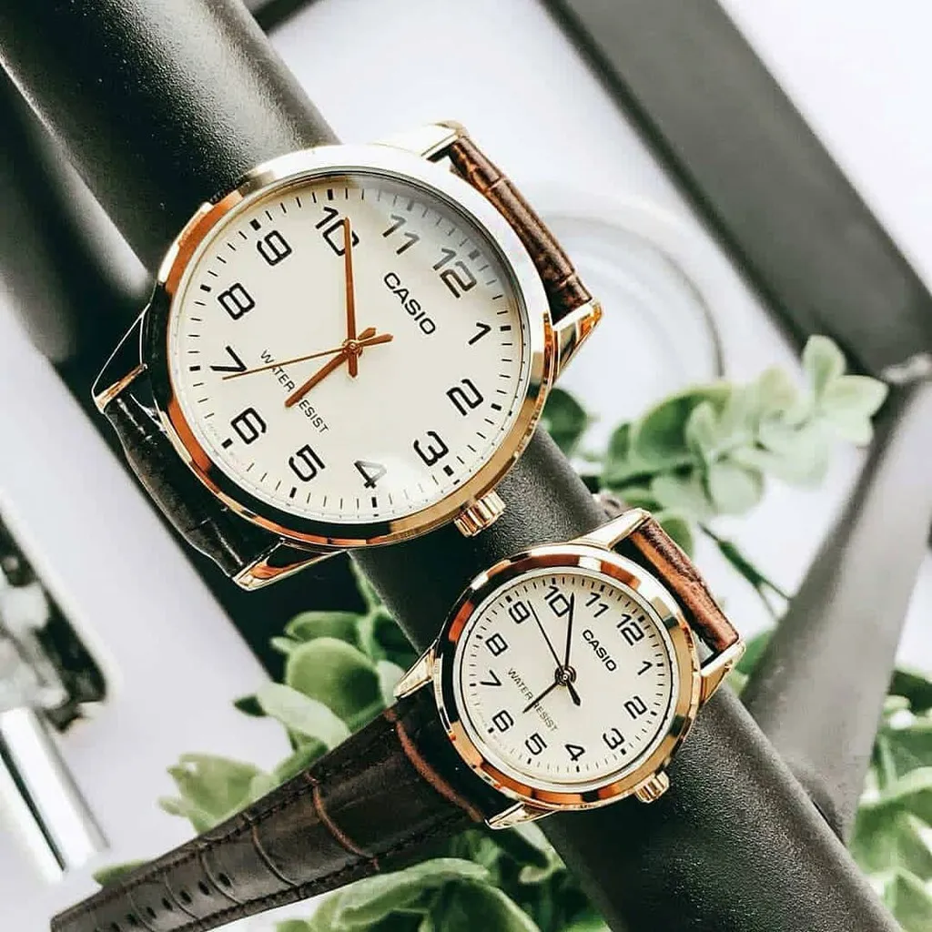 Ảnh Đồng hồ dây da Casio Nữ LTP-V001 chính hãng bảo hành 1 năm Pin trọn đời 2
