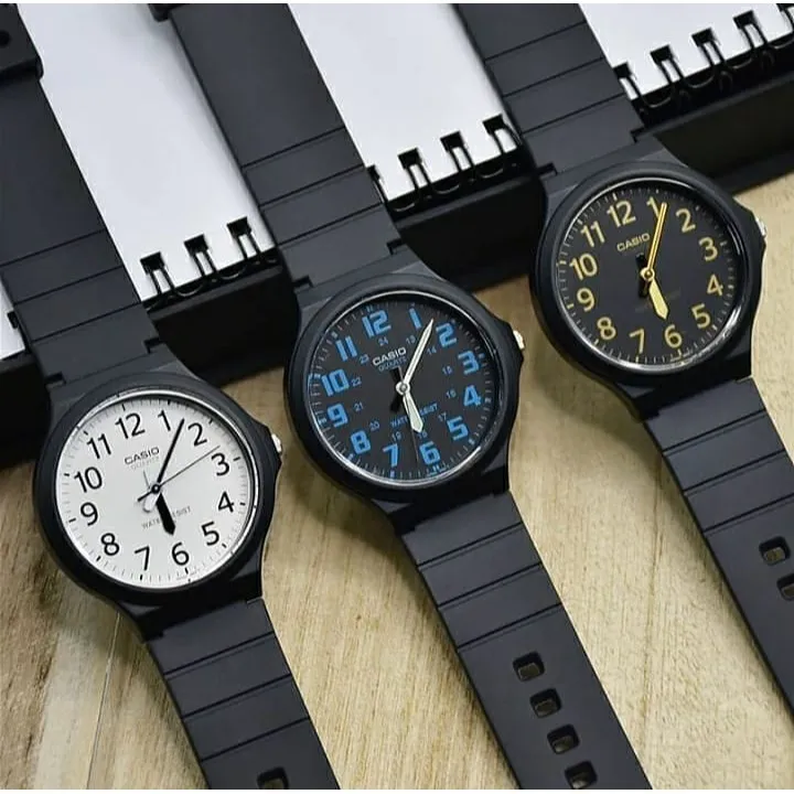 Ảnh Đồng hồ dây nhựa Casio Nam MW-240 chính hãng bảo hành 1 năm Pin trọn đời 3