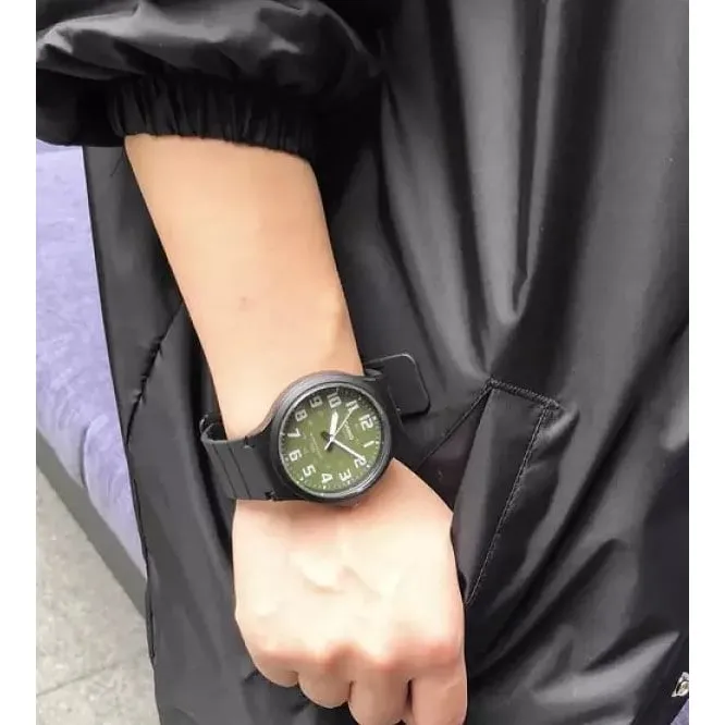 Ảnh Đồng hồ dây nhựa Casio Nam MW-240 chính hãng bảo hành 1 năm Pin trọn đời 4
