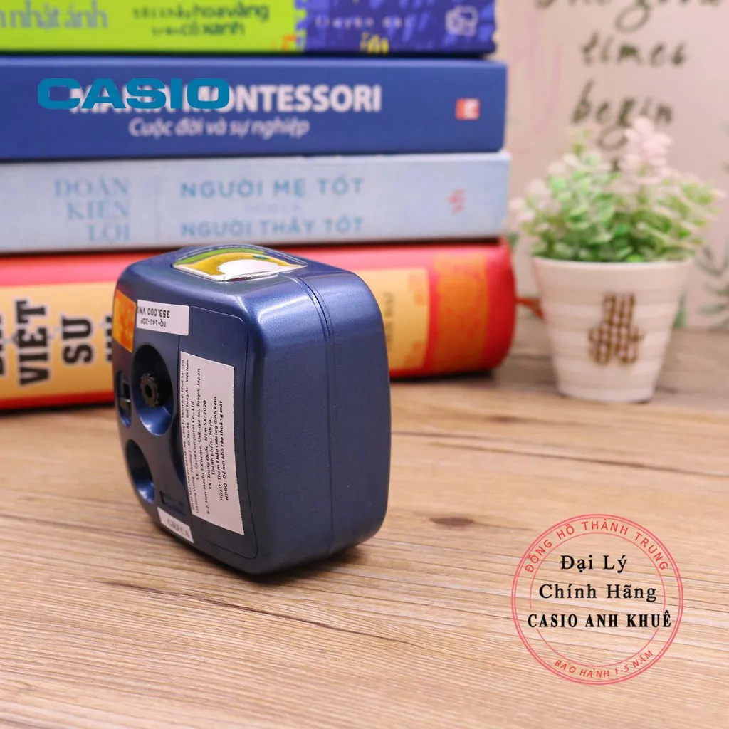 Ảnh Đồng hồ để bàn Casio TQ-142-2DF có báo thức( 7.7×7.2×4.9 cm ) 3