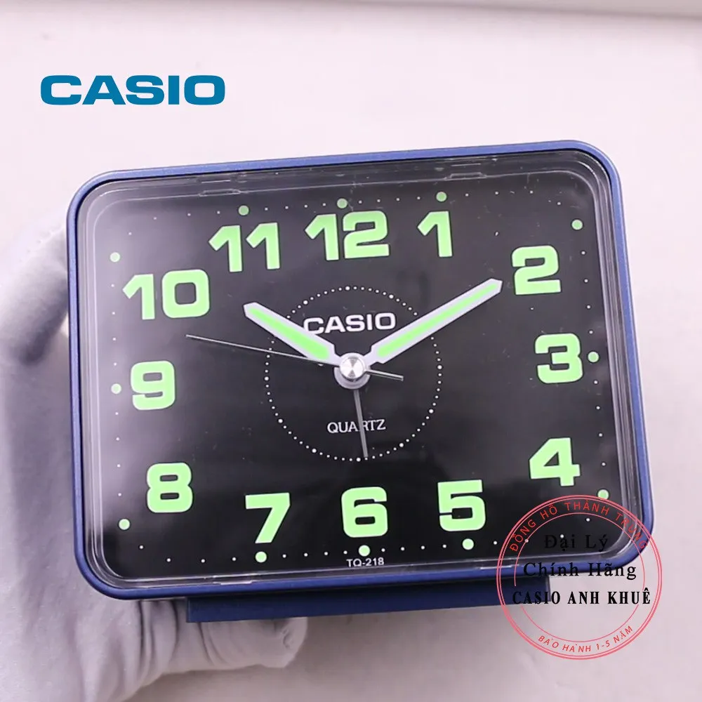 Ảnh Đồng hồ để bàn Casio TQ-218-2DF báo thức cỡ to 2