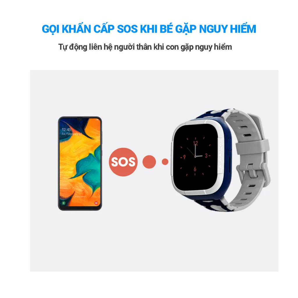 Ảnh Đồng hồ định vị trẻ em Kidcare S6 gọi video call HD | định vị GPS AI | Giám sát bé từ xa 4