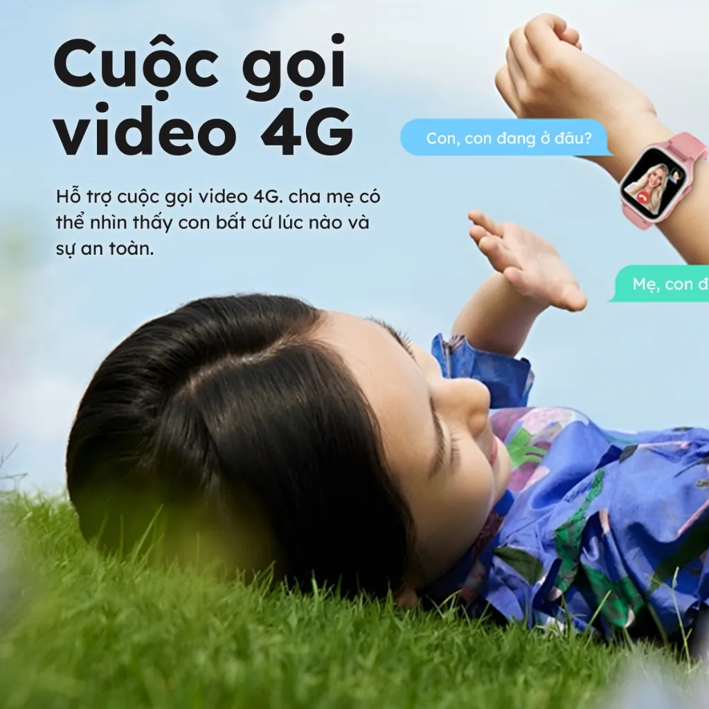 Ảnh Đồng hồ định vị trẻ em Kidcare Sight S1 gọi video call | Định vị GPS | Bảo vệ SOS| Quan sát từ xa 4