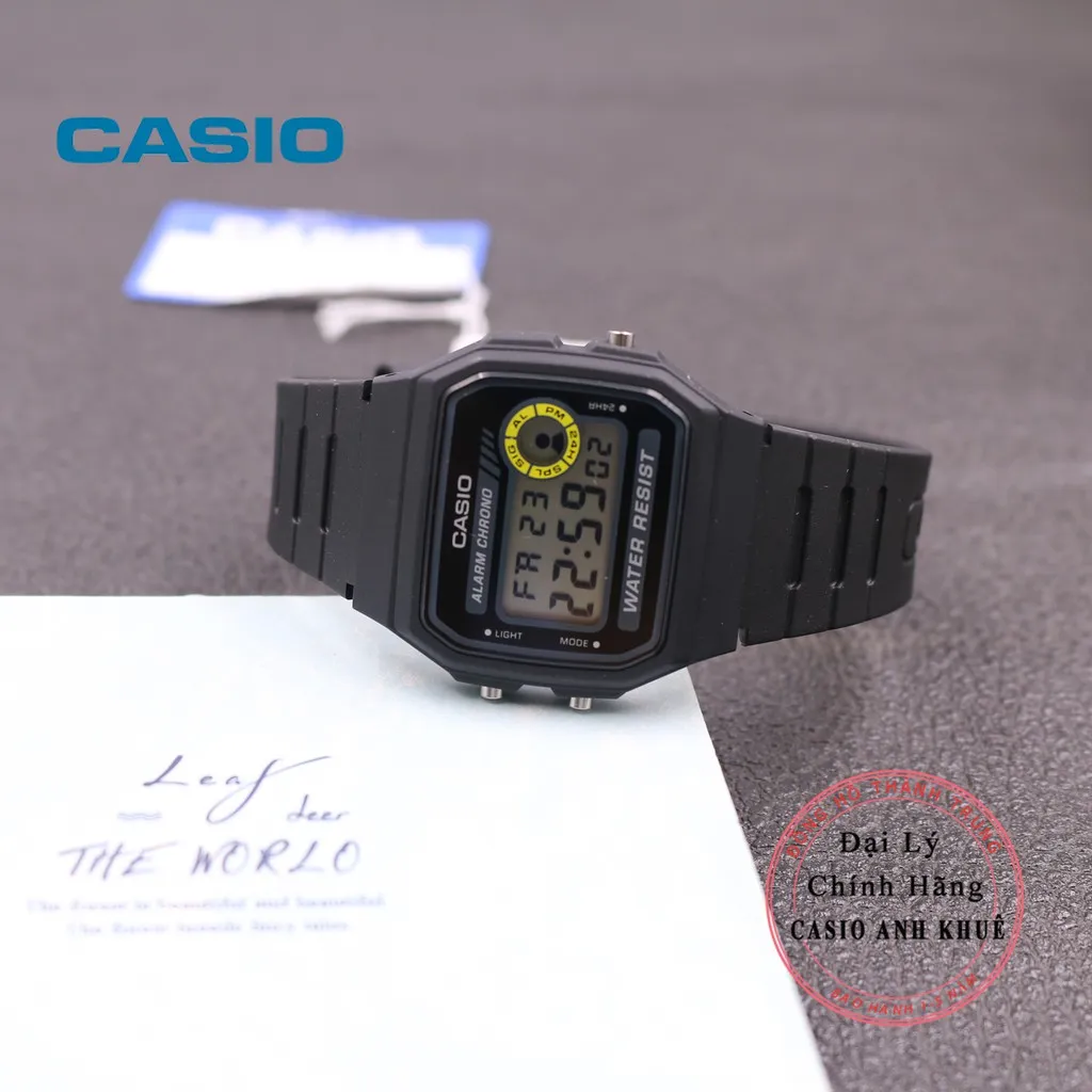 Ảnh Đồng hồ nam Casio F-94WA-8DG dây nhựa 4