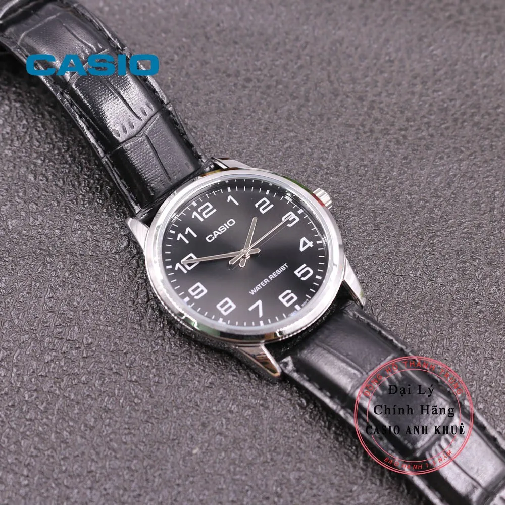 Ảnh Đồng hồ nam Casio MTP-V001L-1BUDF dây da 1