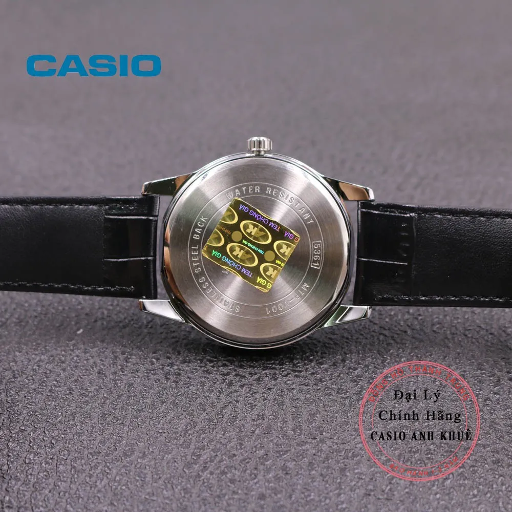 Ảnh Đồng hồ nam Casio MTP-V001L-1BUDF dây da 2