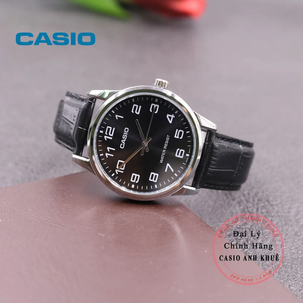 Ảnh Đồng hồ nam Casio MTP-V001L-1BUDF dây da 4