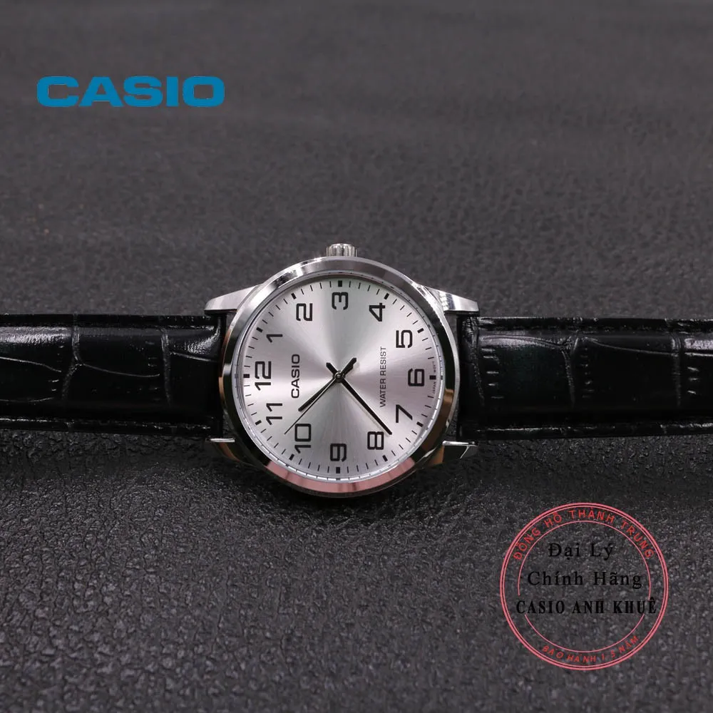 Ảnh Đồng hồ nam Casio MTP-V001L-7BUDF dây da 1
