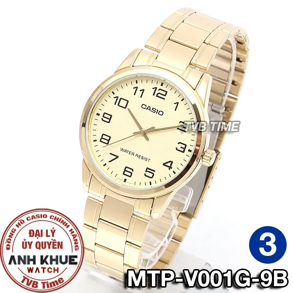 Ảnh Đồng hồ nam Casio Standard chính hãng MTP-V001 Series (38mm) 4
