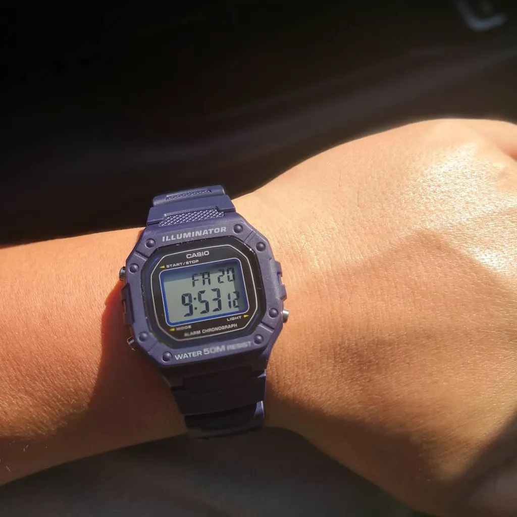 Ảnh Đồng hồ nam chính hãng Casio Anh Khuê Series W-218 2