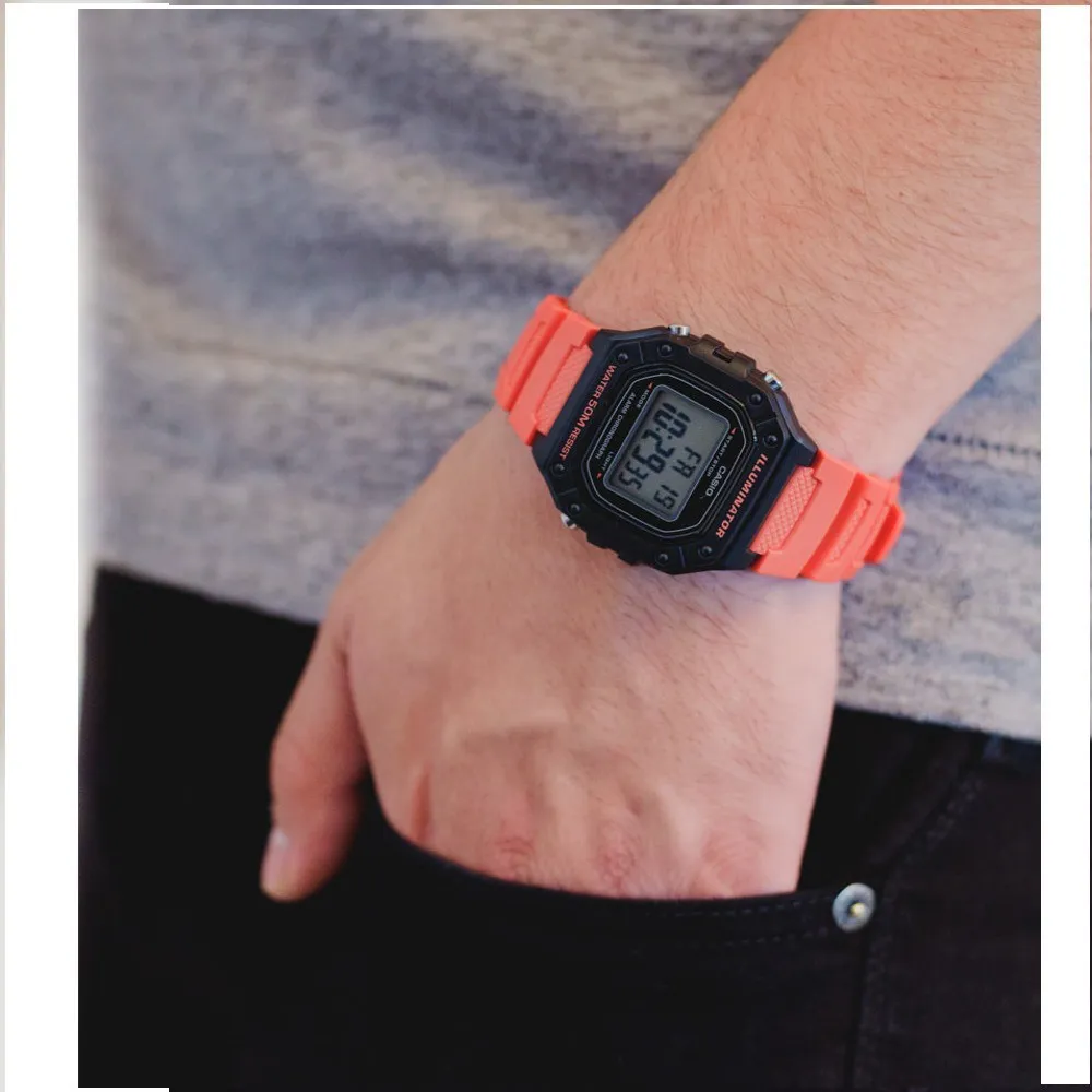 Ảnh Đồng hồ nam chính hãng Casio Anh Khuê Series W-218 4