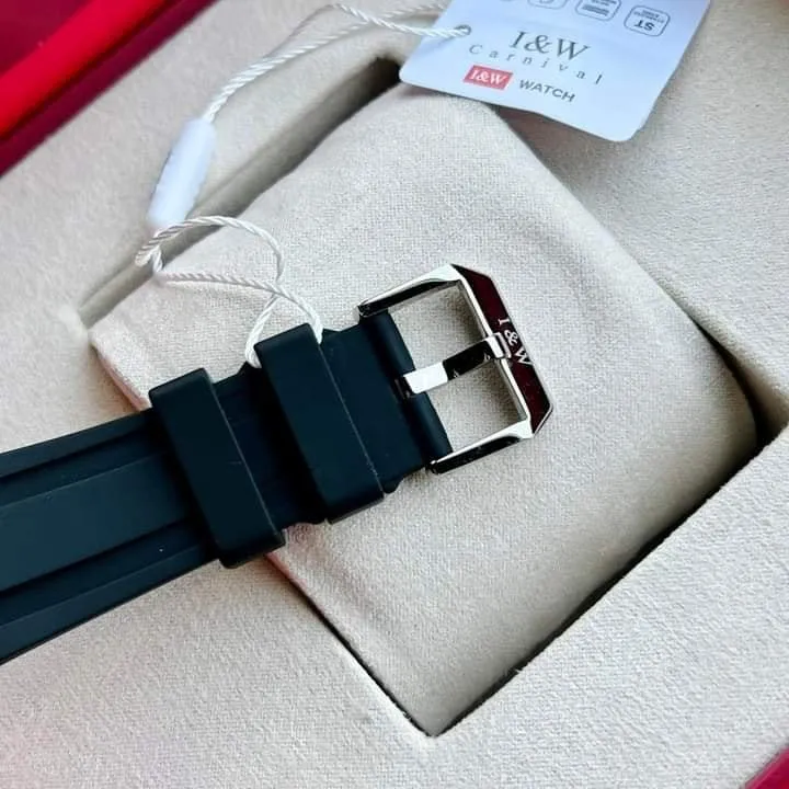 Ảnh Đồng hồ nam chính hãng IW CARNIVAL IW711G-6 Kính sapphire ,chống xước,Chống nước ,Bảo hành 24 tháng,Máy cơ (Automatic) 3