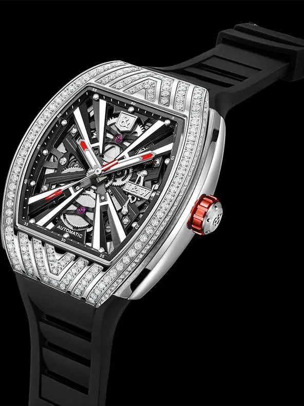 Ảnh Đồng hồ nam chính hãng IW Carnival Sport IW765G-2,kính sapphire,chống xước,chống nước 50m,Bh 24 tháng,máy cơ (automatic) 3