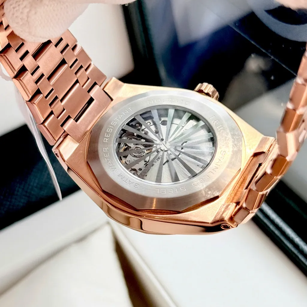 Ảnh Đồng hồ nam chính hãng IW Carnival IW751G-27,Kính sapphire,Chống nước 50m,BH 24 tháng,Máy Cơ Automatic,dây thép không gỉ 4