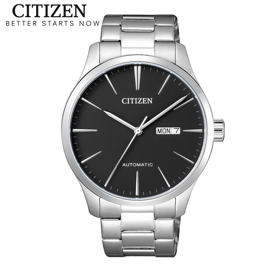 Ảnh Đồng Hồ Nam Citizen Automatic Dây Thép Không Gỉ NH8350-83E - Mặt Đen (40mm) 1