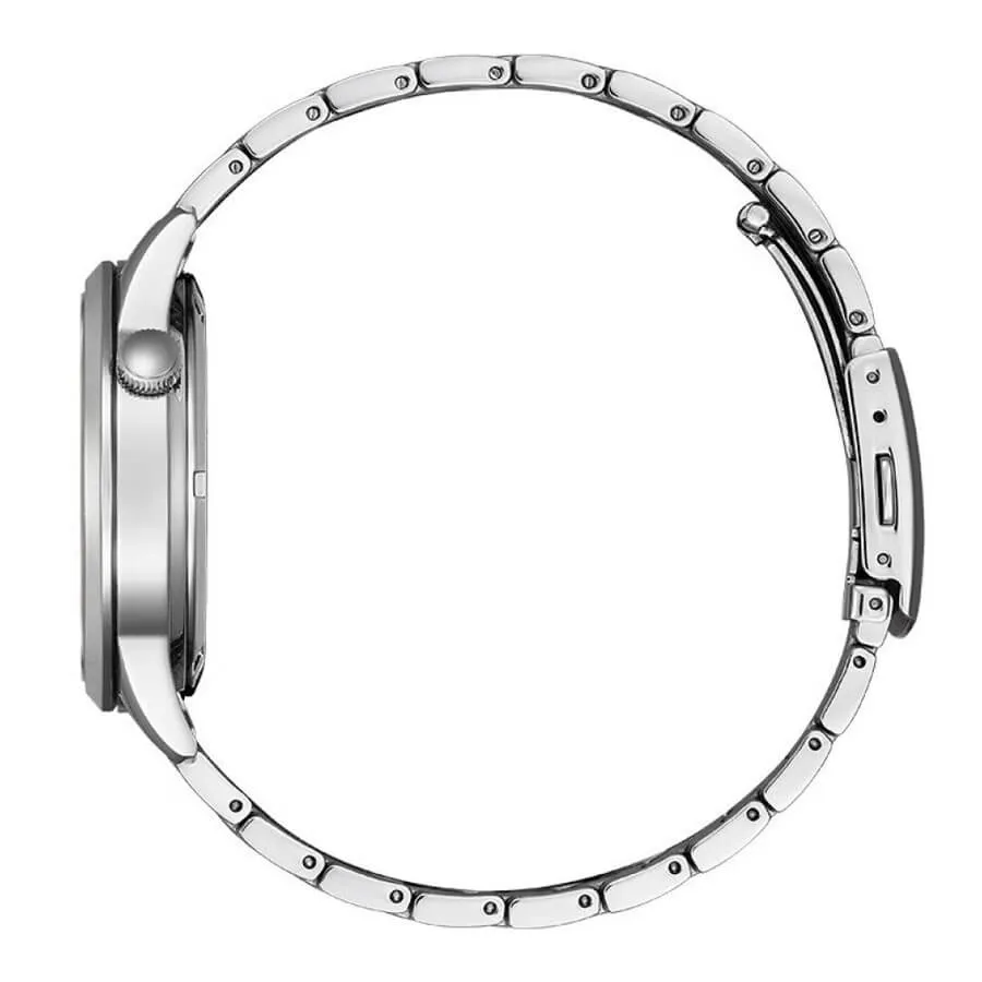 Ảnh Đồng Hồ Nam Citizen Automatic Dây Thép Không Gỉ NH9130-84L - Mặt Xanh (Sapphire) 3