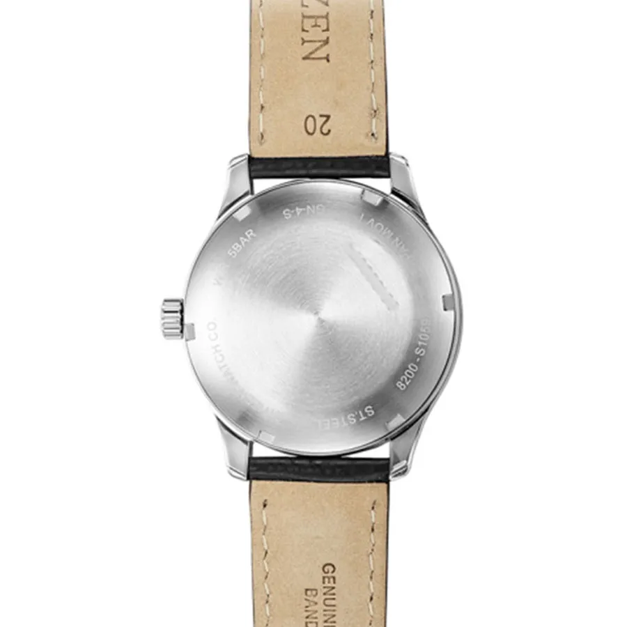 Ảnh Đồng Hồ Nam Citizen Automatic Dây Da NH8350-08B - Mặt Trắng (40mm) 3
