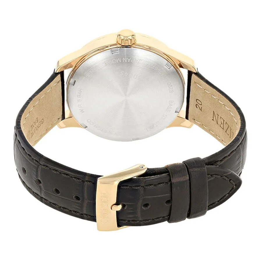 Ảnh Đồng Hồ Nam Citizen Automatic Dây Da NH8353-00H - Mặt Xám (40mm) 4