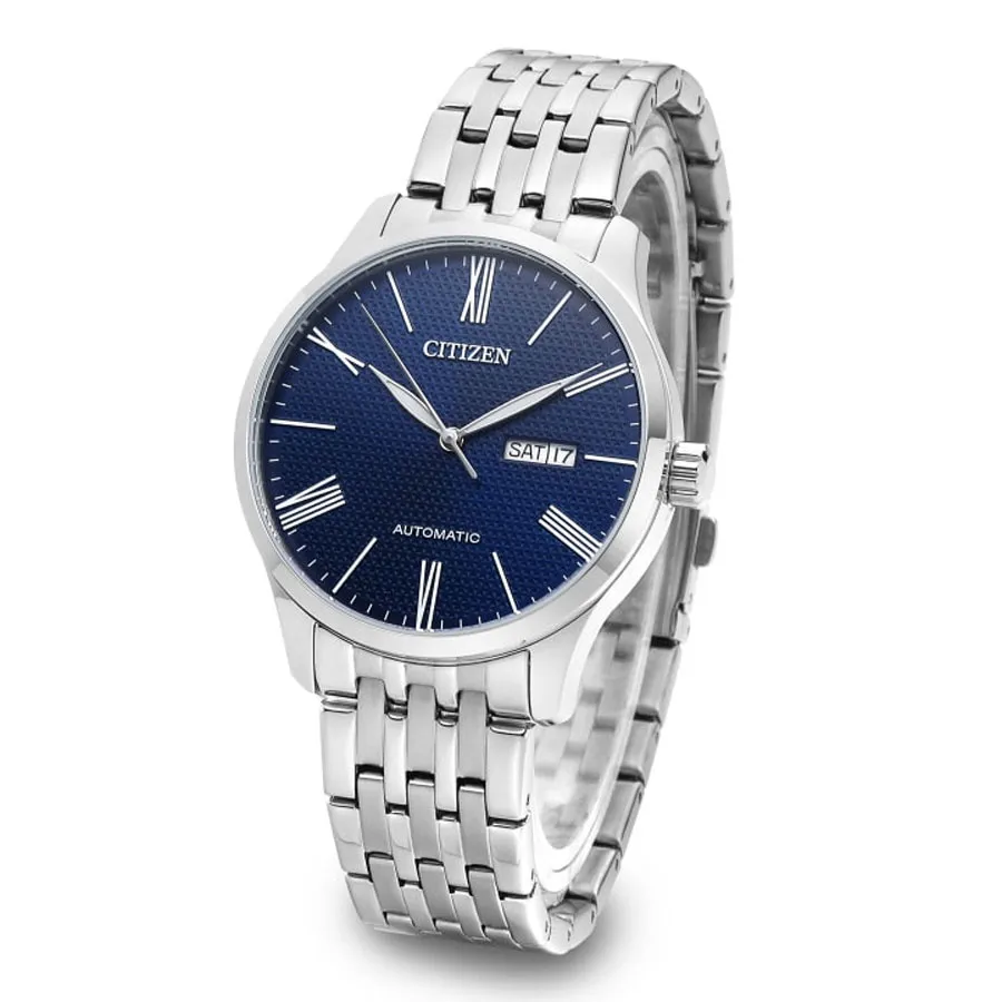 Ảnh Đồng Hồ Nam Citizen Automatic Dây Thép Không Gỉ NH8350-59L - Mặt Xanh (40mm) 2