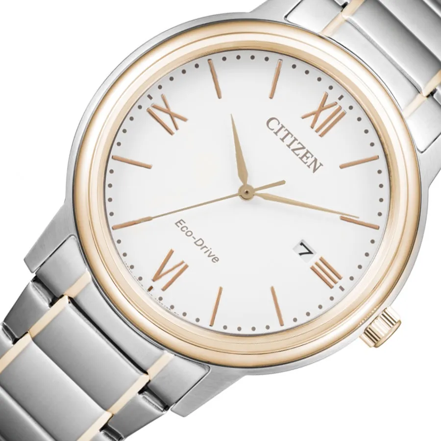 Ảnh Đồng Hồ Nam Citizen Dây Thép Không Gỉ AW1676-86A - Mặt Trắng 1