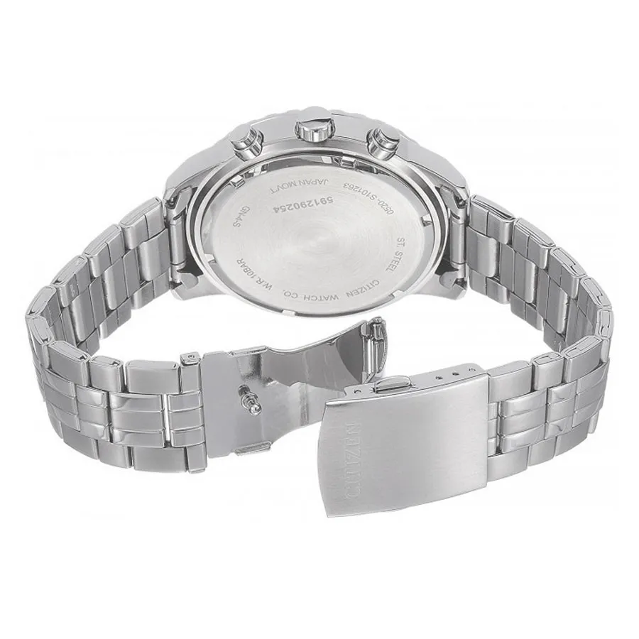 Ảnh Đồng Hồ Nam Citizen Dây Thép Không Gỉ AN8130-53E - Mặt Đen 3